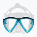 Маска для дайвінгу Cressi Lince clear/aquamarine 2
