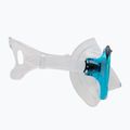Маска для дайвінгу Cressi Lince clear/aquamarine 3