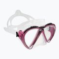 Маска для дайвінгу Cressi Lince clear/pink