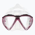 Маска для дайвінгу Cressi Lince clear/pink 2