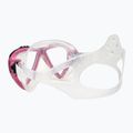 Маска для дайвінгу Cressi Lince clear/pink 4