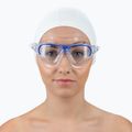 Маска для плавання Cressi Cobra clear/clear/blue 3
