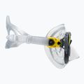 Маска для дайвінгу Cressi Big Eyes Evolution crystal/yellow 3