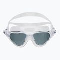 Маска для плавання Cressi Cobra clear/clear white smoked 2