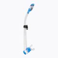 Трубка для дайвінгу Cressi Dry clear/light blue