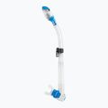 Трубка для дайвінгу Cressi Dry clear/light blue 4