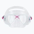 Маска для дайвінгу Cressi Marea clear/pink 2