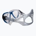 Маска для дайвінгу Cressi Big Eyes Evolution crystal/blue black 5