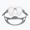 Маска для дайвінгу Cressi Nano crystal/pink 5