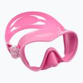 Маска для дайвінгу Cressi F1 Small pink 5
