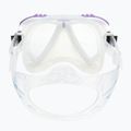 Маска для дайвінгу Cressi Lince clear/white/lilac 5