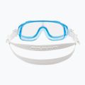 Маска для плавання дитяча Cressi Baloo blue/blue white 5