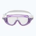 Маска для плавання дитяча Cressi Baloo lilac/lilac white 2