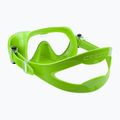 Маска для дайвінгу Cressi F1 lime 4