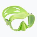 Маска для дайвінгу Cressi F1 lime 7