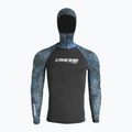 Лонгслів для плавання чоловічий Cressi Cobia Hunter camo blue 2