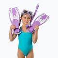 Cressi Rocks Jr Dive Dive Set бузковий/білий 6