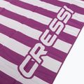 Рушник швидковисихаючий Cressi Microfiber Stripe liliac 3