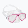 Маска для дайвінгу Cressi Perla clear/pink