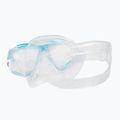 Маска для дайвінгу Cressi Perla clear/aquamarine 4