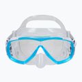 Маска для дайвінгу Cressi Estrella clear/aquamarine 2