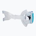 Маска для дайвінгу Cressi Estrella clear/aquamarine 3
