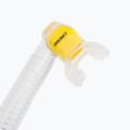 Трубка для дайвінгу Cressi Corfu sil. clear/silver yellow 2