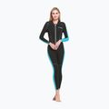Гідрокостюм жіночий Cressi Lido Monopiece 2 мм black/aquamarine 3
