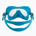 Маска для дайвінгу Cressi ZS1 turquoise/turquoise 5