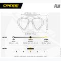 Маска для пірнання Cressi Fiji black/blue 6