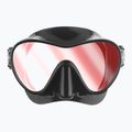 Маска для дайвінгу Cressi F1 Ultravision black/red lenses 2