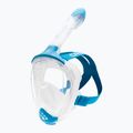 Маска повнолицьова для снорклінгу Cressi Java Full Face clear/blue 2