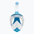 Маска повнолицьова для снорклінгу Cressi Java Full Face clear/blue 3