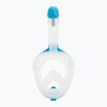 Маска повнолицьова для снорклінгу Cressi Java Full Face clear/blue 4