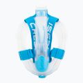 Маска повнолицьова для снорклінгу Cressi Java Full Face clear/blue 6