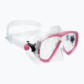 Набір для пірнання Cressi Estrella + Seal Dry clear/pink 2