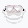 Набір для пірнання Cressi Estrella + Seal Dry clear/pink 6