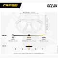 Маска для пірнання Cressi Ocean black/blue 5