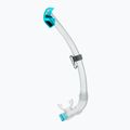 Трубка для пірнання дитяча Cressi Seal Dry clear/aquamarine