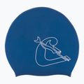 Шапочка для плавання Cressi Loira Long Hair blue/white 2