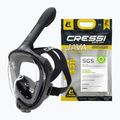 Маска повнолицьова для снорклінгу Cressi Java Full Face black/black 8