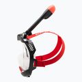 Маска повнолицева для снорклінгу дитяча Cressi Kiddy Full Face Jr black/clear/red 4