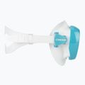 Маска для дайвінгу жіноча Cressi Honey 420 UV white/aquamarine/blue/orange 3