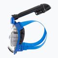 Маска повнолицева для снорклінгу Cressi Komodo Full Face blue/black 6