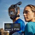 Маска повнолицева для снорклінгу Cressi Komodo Full Face blue/black 13