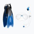 Набір для снорклінгу Cressi Palau Marea Dry Bag Set blue/azure