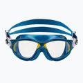 Маска для плавання дитяча Cressi Mini Cobra blue/yellow 2