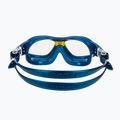 Маска для плавання дитяча Cressi Mini Cobra blue/yellow 4
