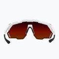 Окуляри велосипедні SCICON Aeroshade Kunken white gloss/scnpp multimirror red EY31060800 5