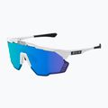 Окуляри велосипедні SCICON Aeroshade Kunken white gloss/scnpp multimirror blue EY31030800 2